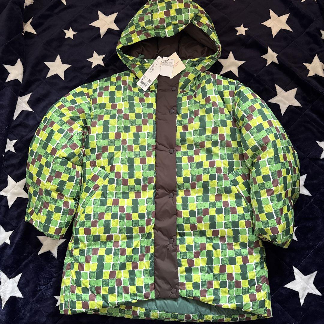 未使用品　ユニクロ　MARNI　コラボ　ダウンジャケット　ダウンコート　Mサイズ