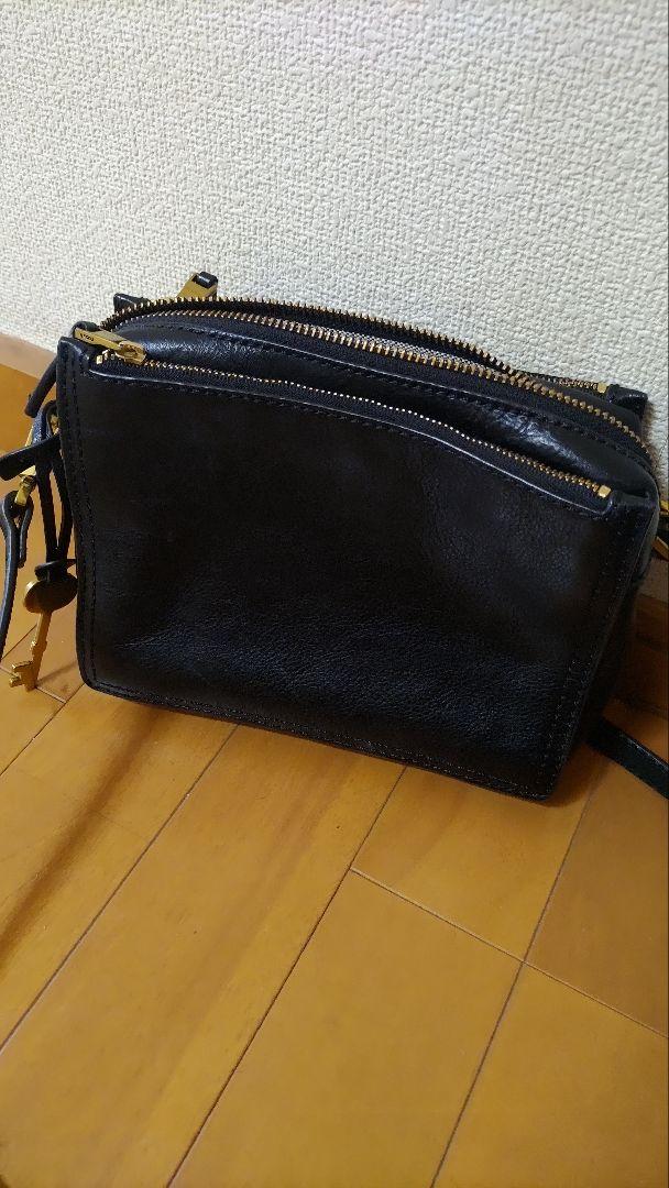 ショルダーバッグ FOSSIL FOSSIL(フォッシル) / ショルダーバッグ/レザー/ブラック | 中古