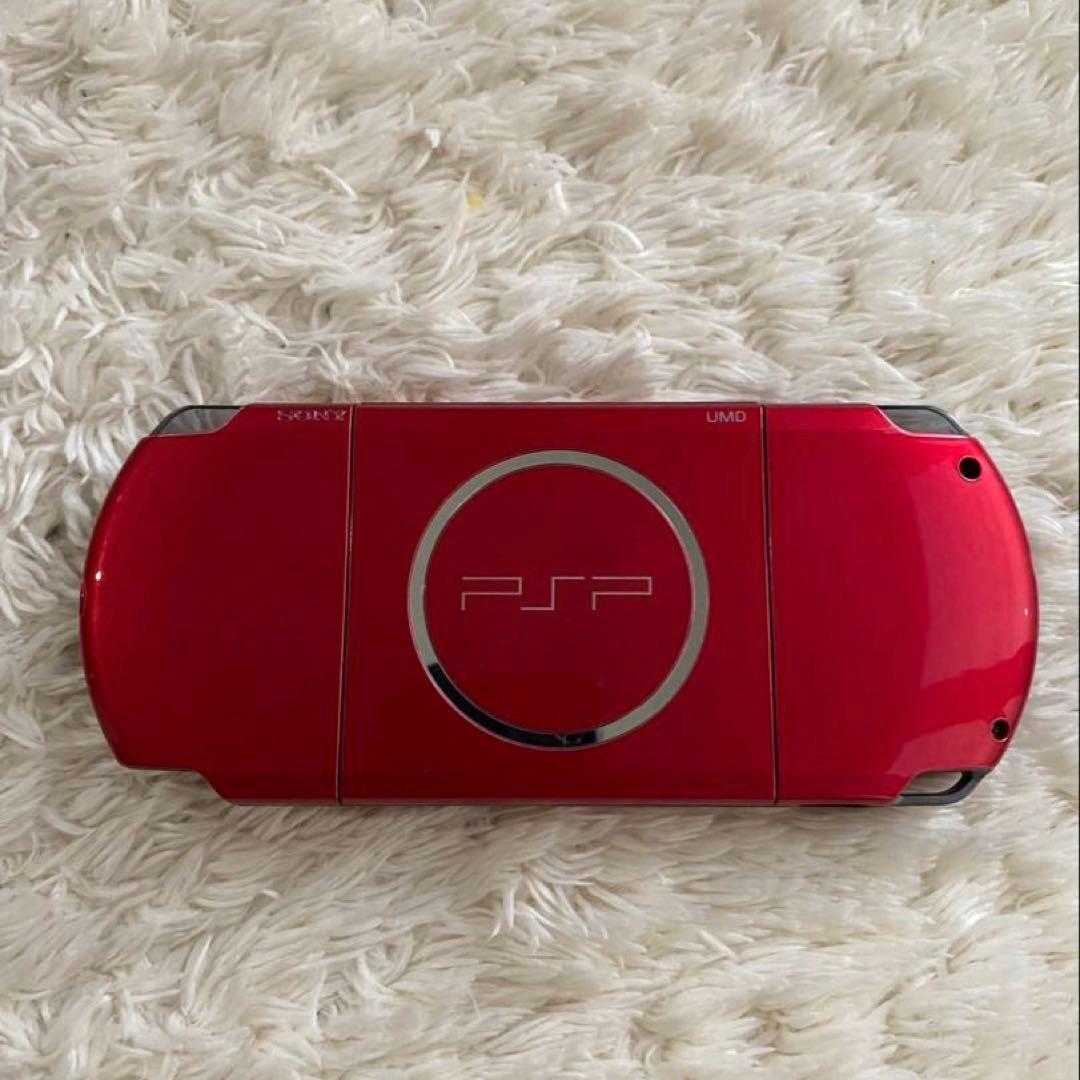ジャンクSONY PSP3000 本体 ラディアントレッド PSP3000