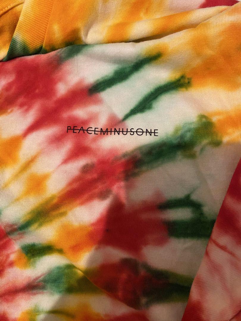 PEACEMINUSONE虹タイダイTYE DYEレインボー Tシャツ新品未使用