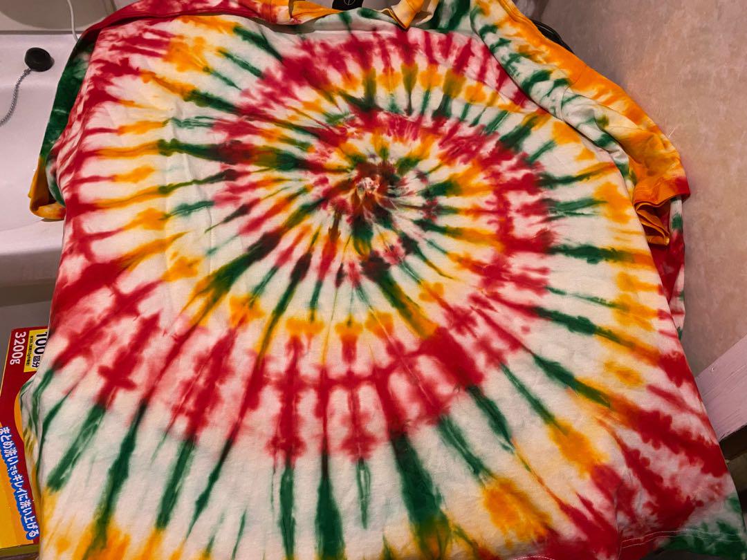 PEACEMINUSONE虹タイダイTYE DYEレインボー Tシャツ新品未使用