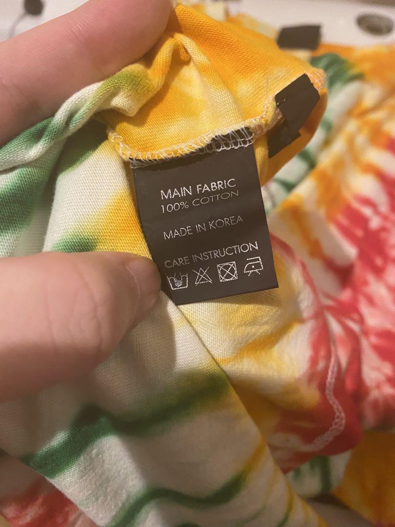 PEACEMINUSONE虹タイダイTYE DYEレインボー Tシャツ新品未使用