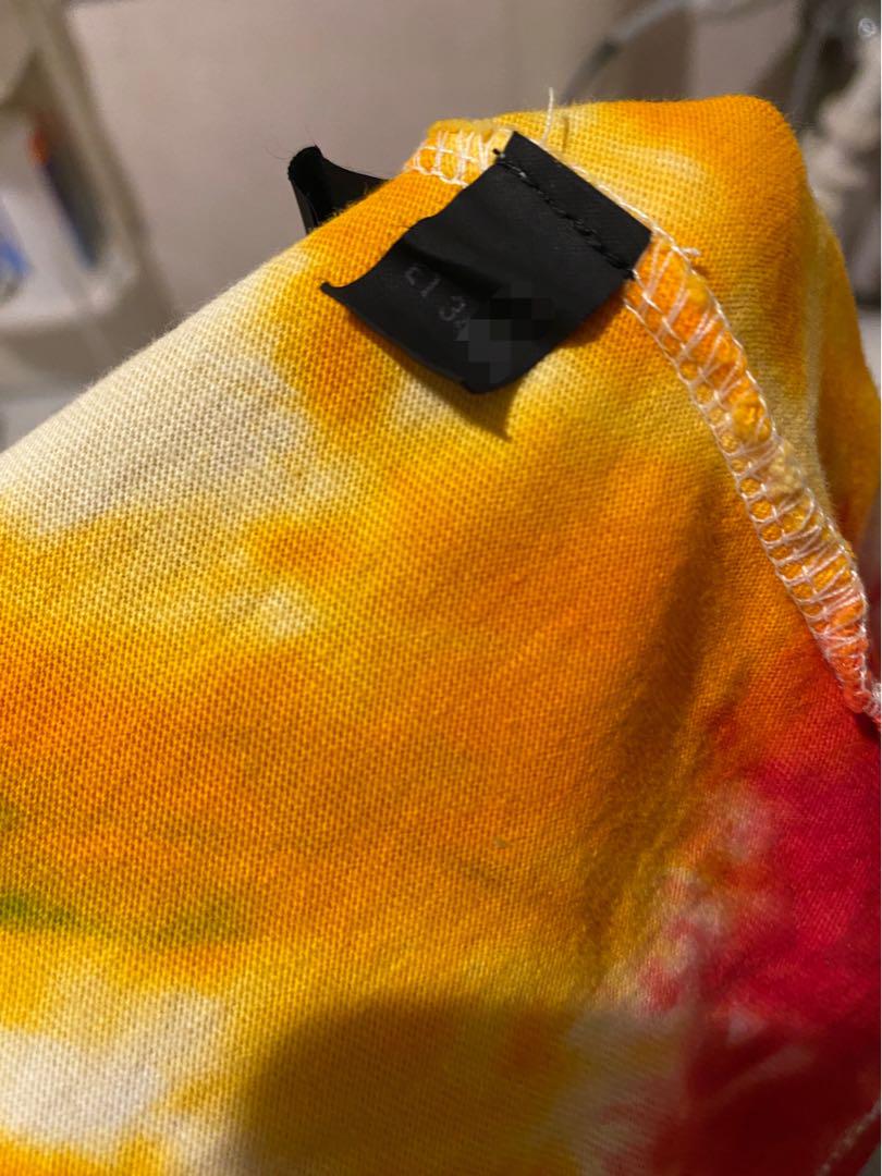 PEACEMINUSONE虹タイダイTYE DYEレインボー Tシャツ新品未使用