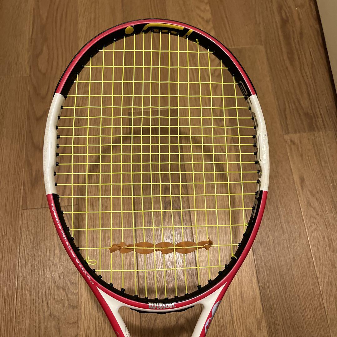 【即納】 値下げWILSON 硬式用ラケット 95 six-one ウィルソンnCode ラケット(硬式用)