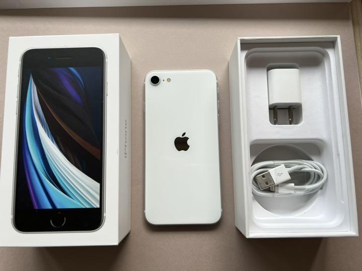 40%割引ホワイト系最安挑戦! マコヤン様専用【美品】iPhone SE 第2
