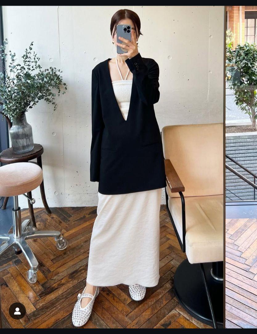 yo biotop Cashmere cord bere top　カシミア　ベア