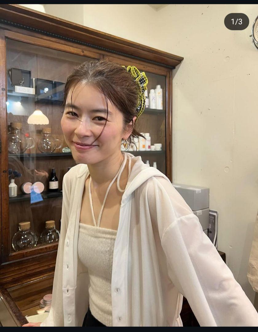 yo biotop Cashmere cord bere top　カシミア　ベア
