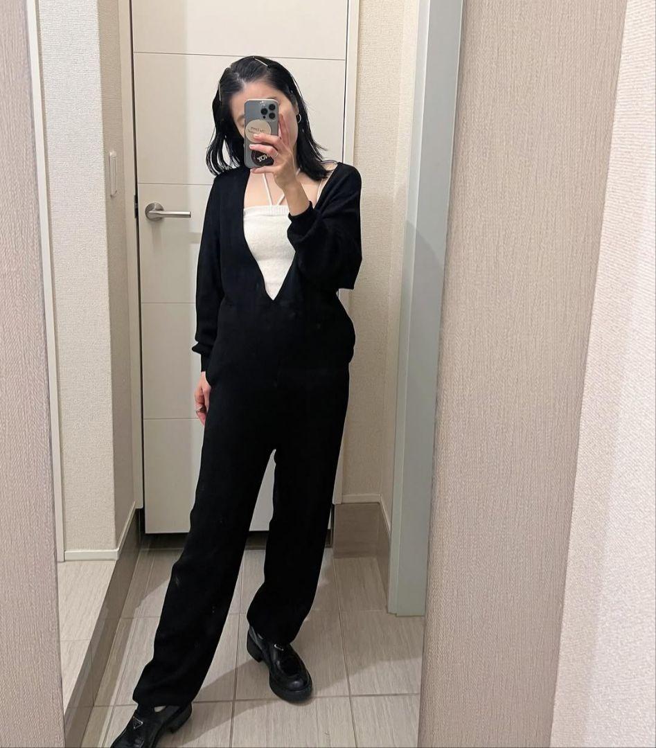 yo biotop Cashmere cord bere top　カシミア　ベア