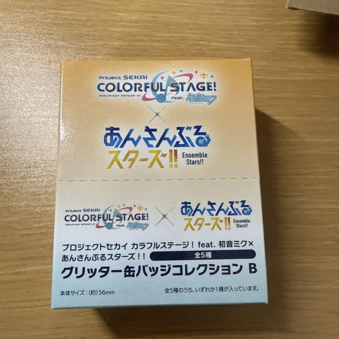 プロセカ あんスタコラボ 缶バッジ B プロジェクトセカイ カラフルステージ！ feat. 初音ミク