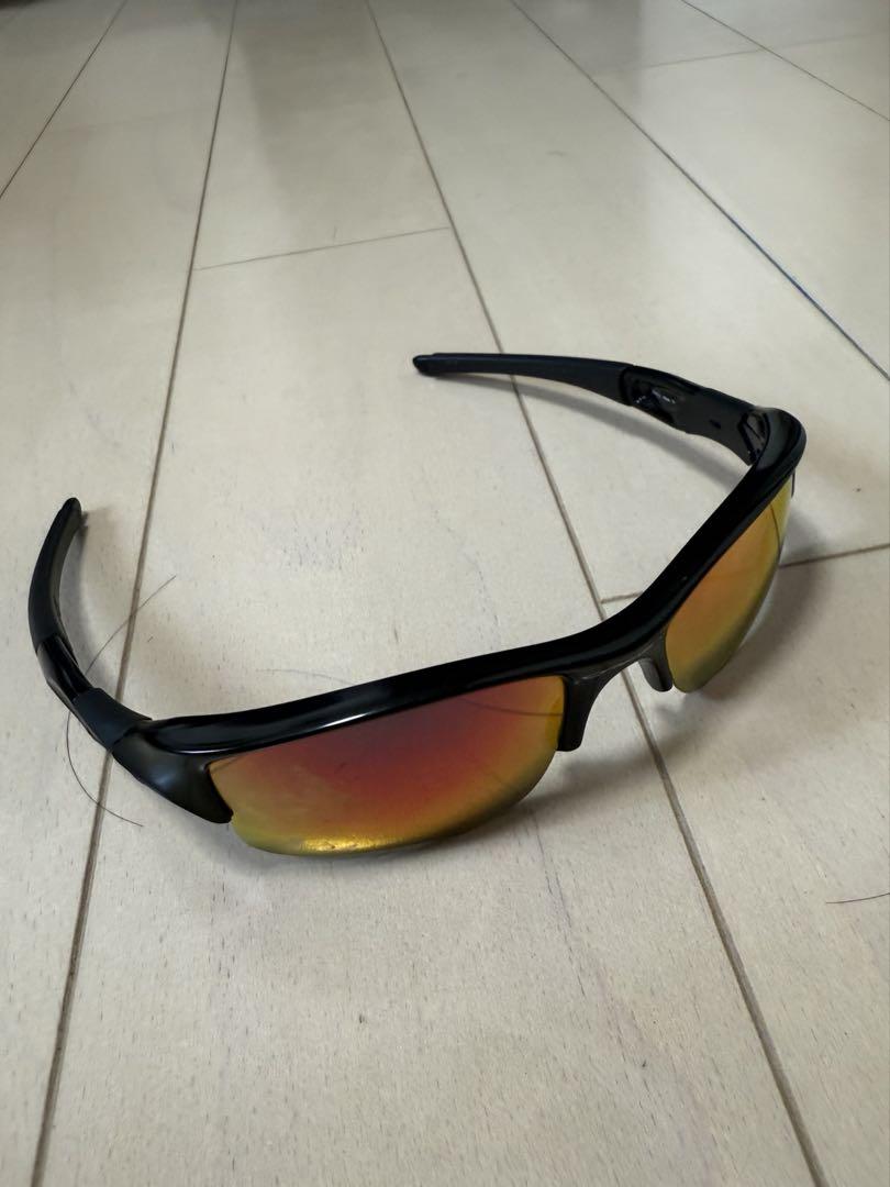 oakley ブラック サングラス ケース付き