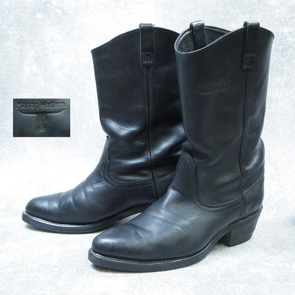9 27cm mason western ウエスタンブーツ/P3331 - メルカリ