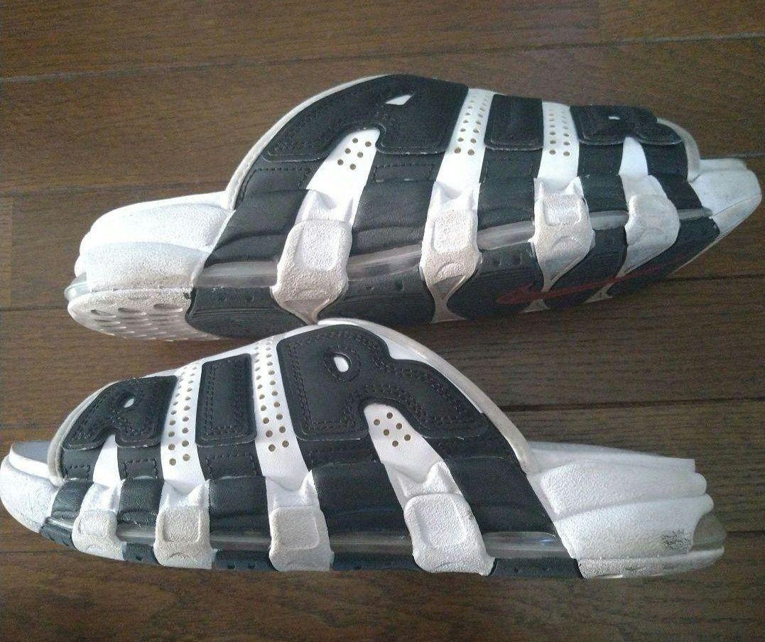 なー Nike Air More Uptempo Slide ゼブラ