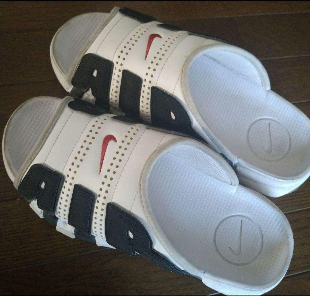 なー Nike Air More Uptempo Slide ゼブラ