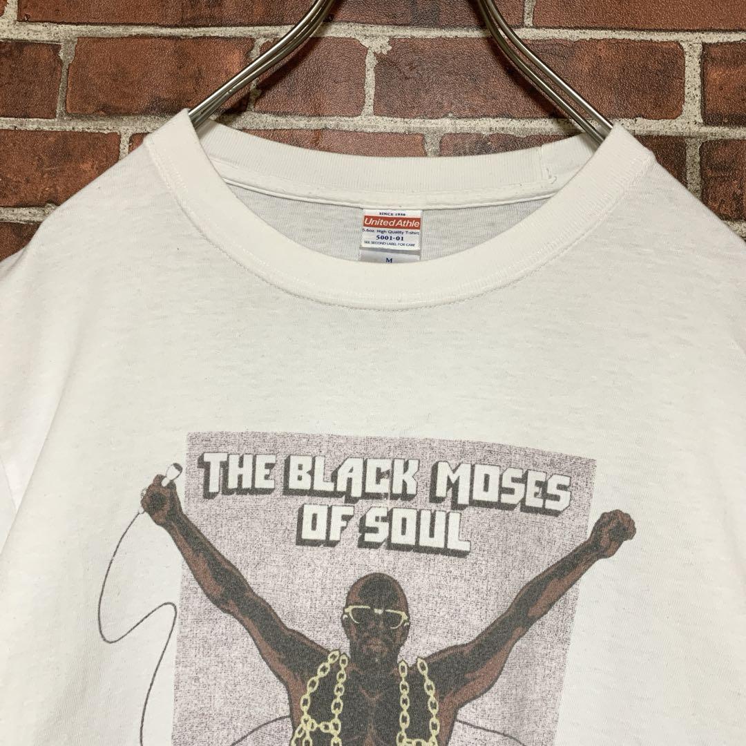 送料無料 日本 希少】ISAAC HAYES☆アイザックヘイズ☆soul☆バンドtシャツ☆古着 トップス