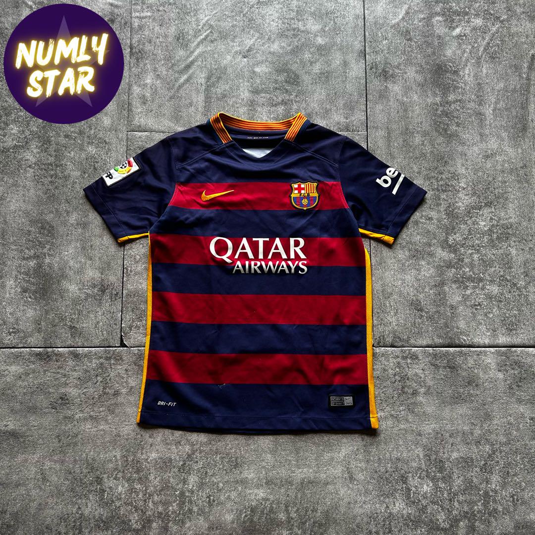 NIKE Barcelona バルセロナ サッカー ユニフォーム ゲームシャツ ナイキ ロナウジーニョ バルセロナ サッカーシャツ ゲームシャツ