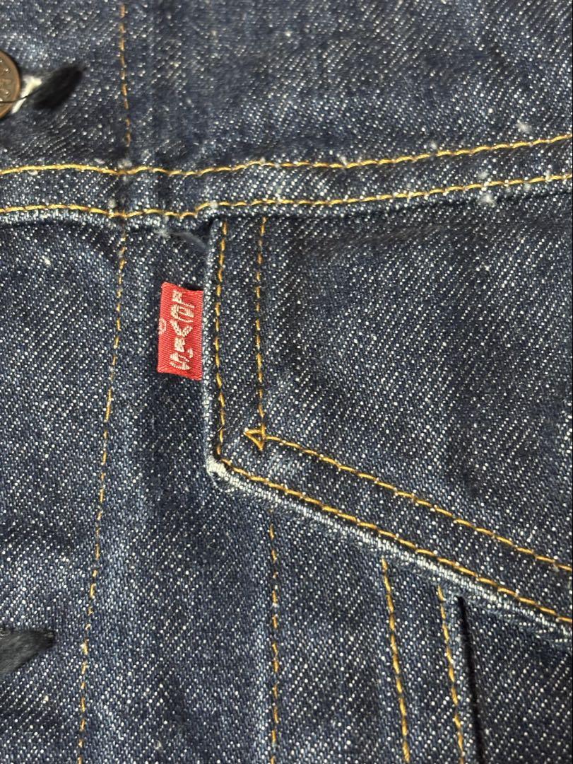美品 70s リーバイス 70505 スモールe 4th 42 ヴィンテージ