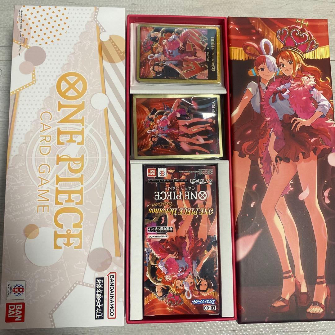 ワンピースカード ヒロインズ セット パラレル 金ドン