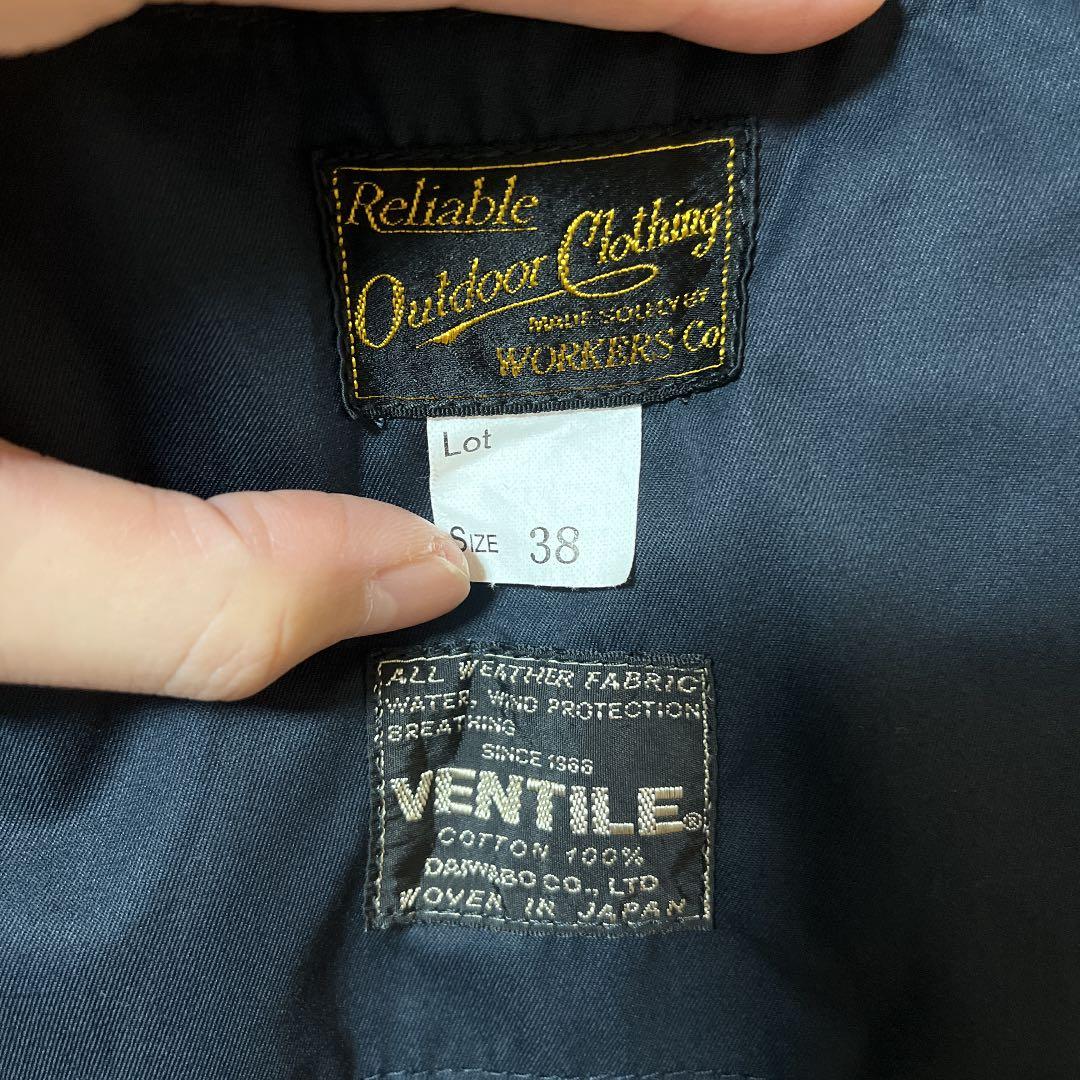 WORKERS Cruiser Jacket Cotton Ventile WORKERS Cruiser Jacket