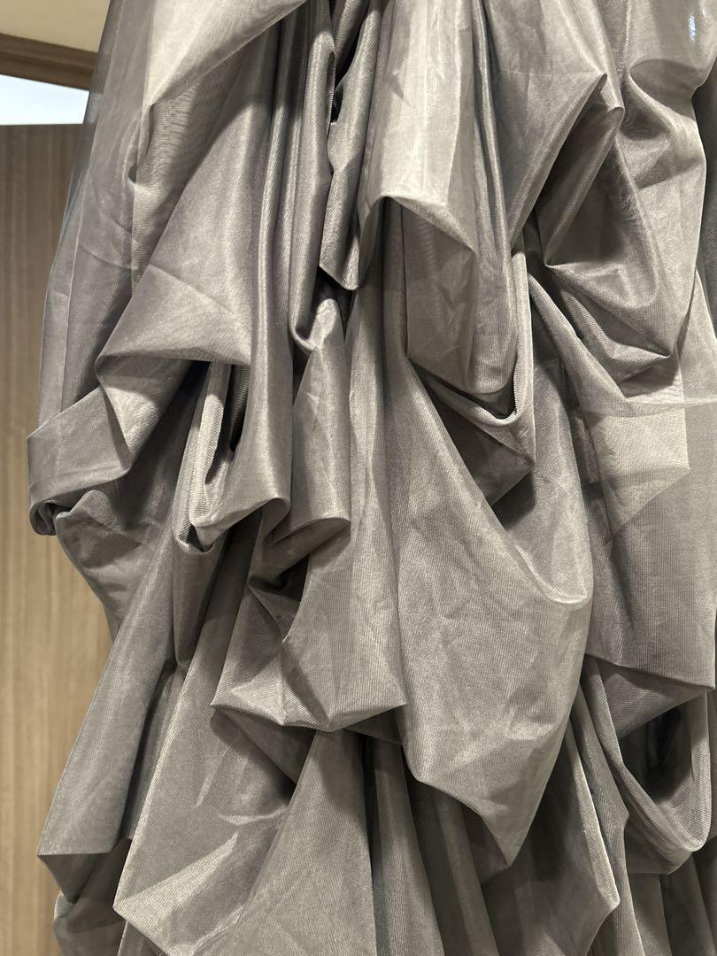 新品】THETOE IRIS TULLE SKIRT gray S グレー
