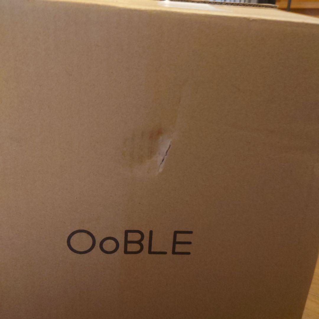 新品・未使用品】OoBLE オーブル 真空保存容器 BLACK ノーマル