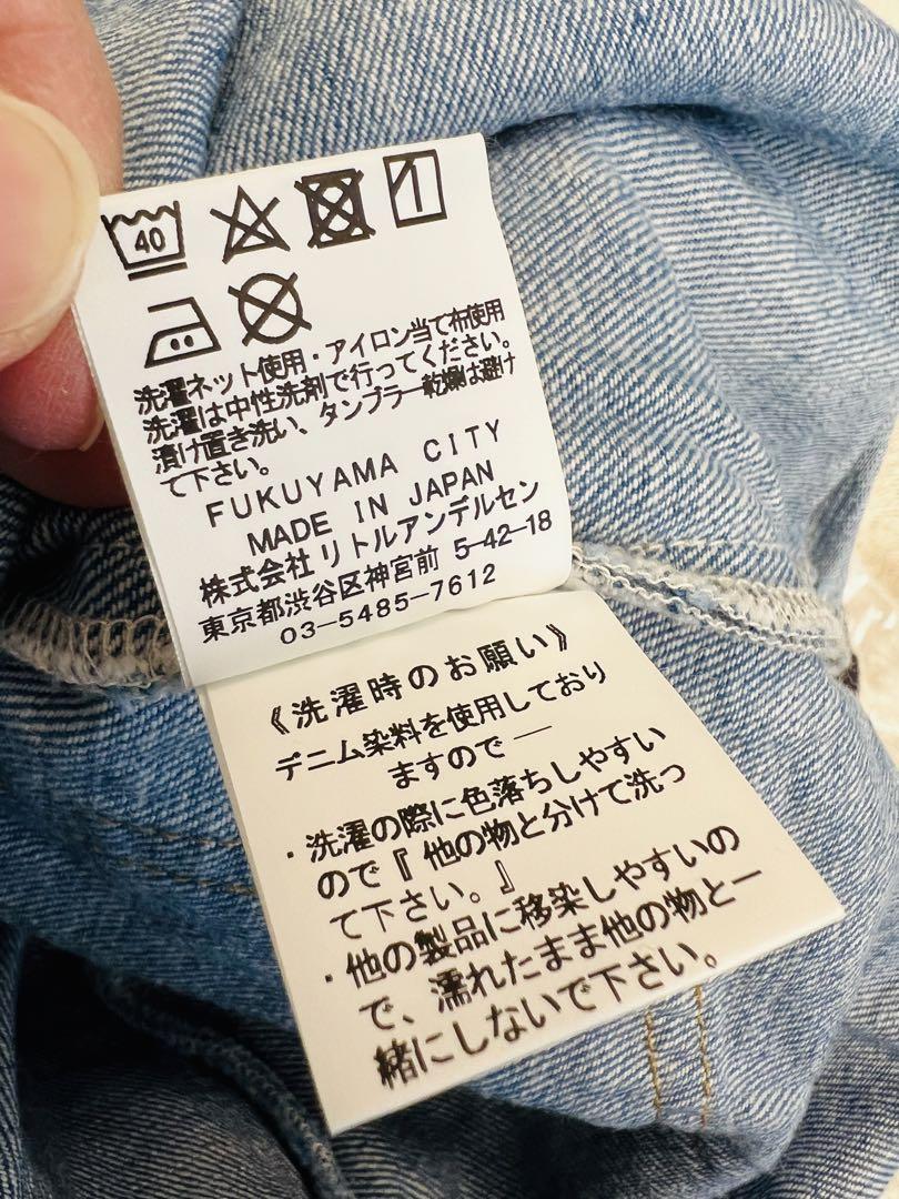 ヒステリックミニ　ミニラ　サロペット　デニム