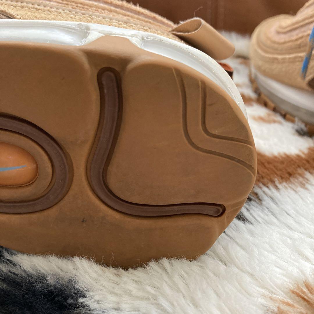 NIKE スニーカー Nike Air Max 97 ベージュ/ブラウン - メルカリ
