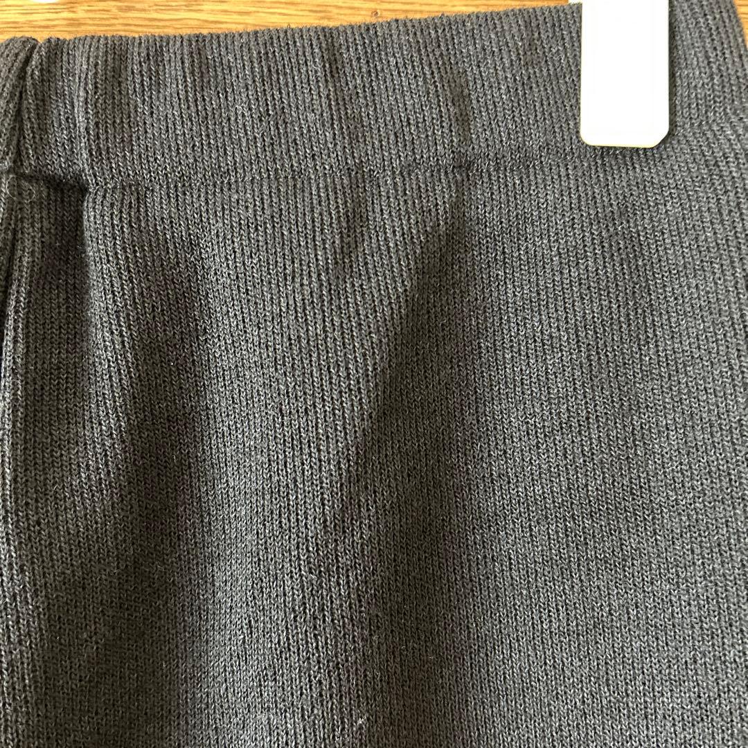 イエナ リブ編み 黒 カジュアルパンツ ウエストゴム M IENA DECORATOM_COM_BR