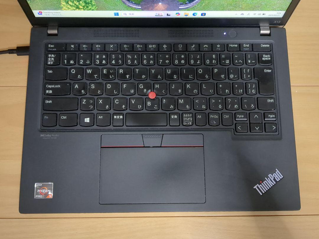 ThinkPad X13 Gen 2a Ryzen 5 8GB・256GBSSD