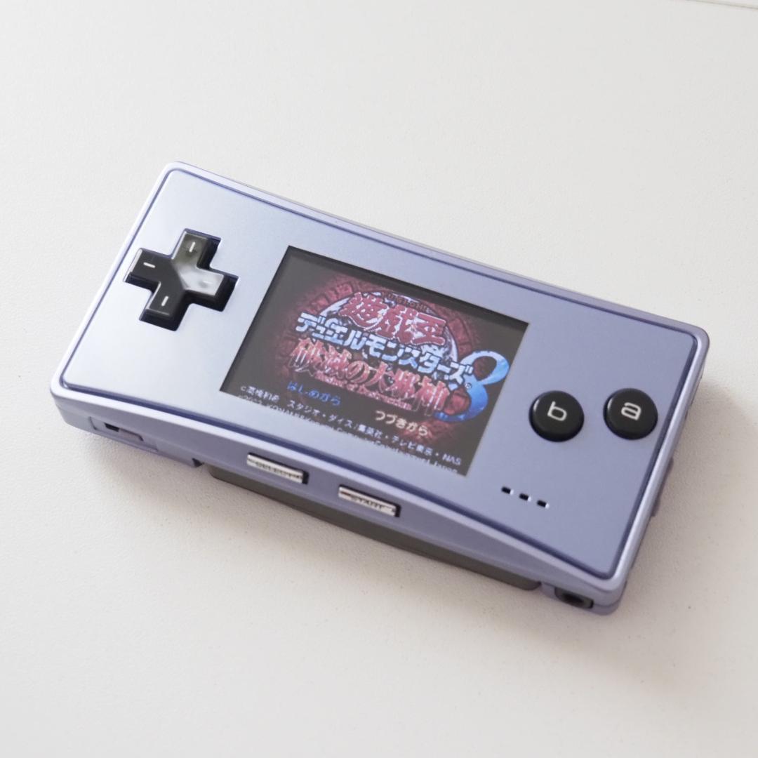 任天堂 ゲームボーイミクロ 本体 GB GBA アドバンス ブルー ニンテンドーその他機種