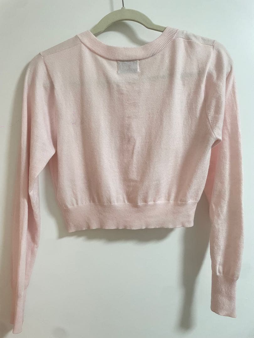 Treat ürself Rose flower cardiganピンク