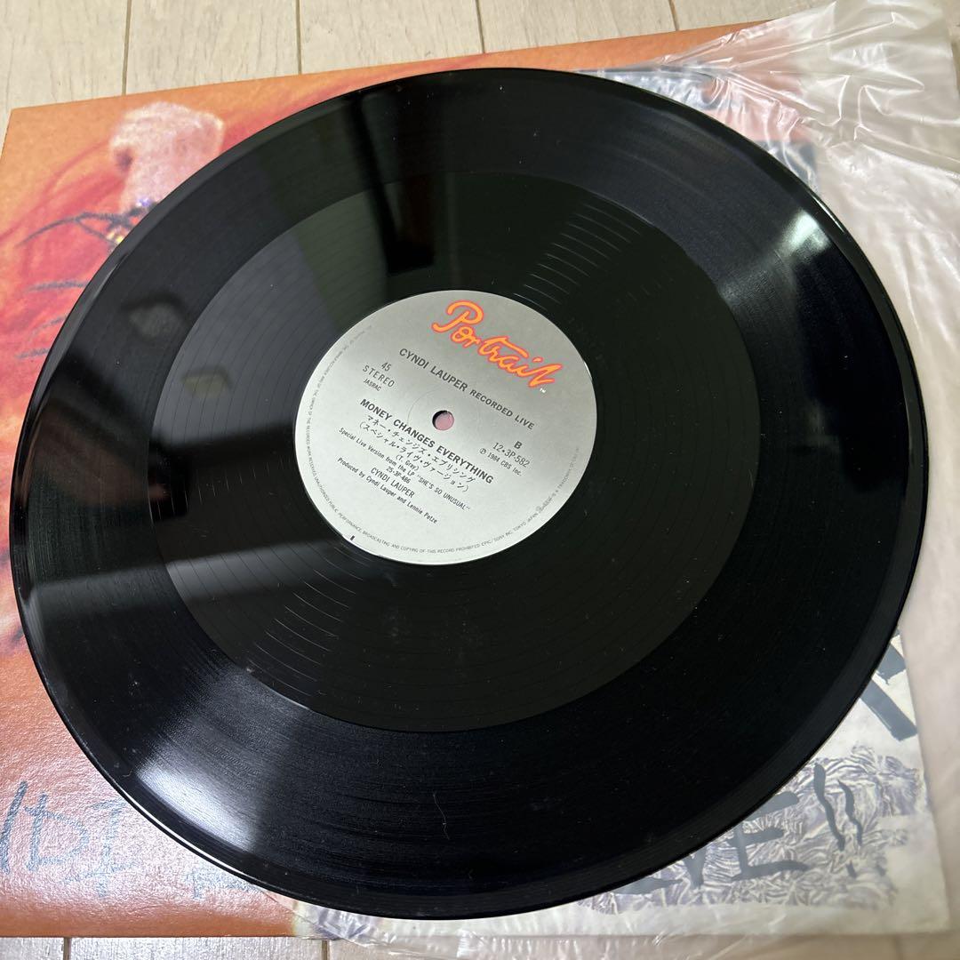 Cyndi Lauper Money Changes ライブ レコード
