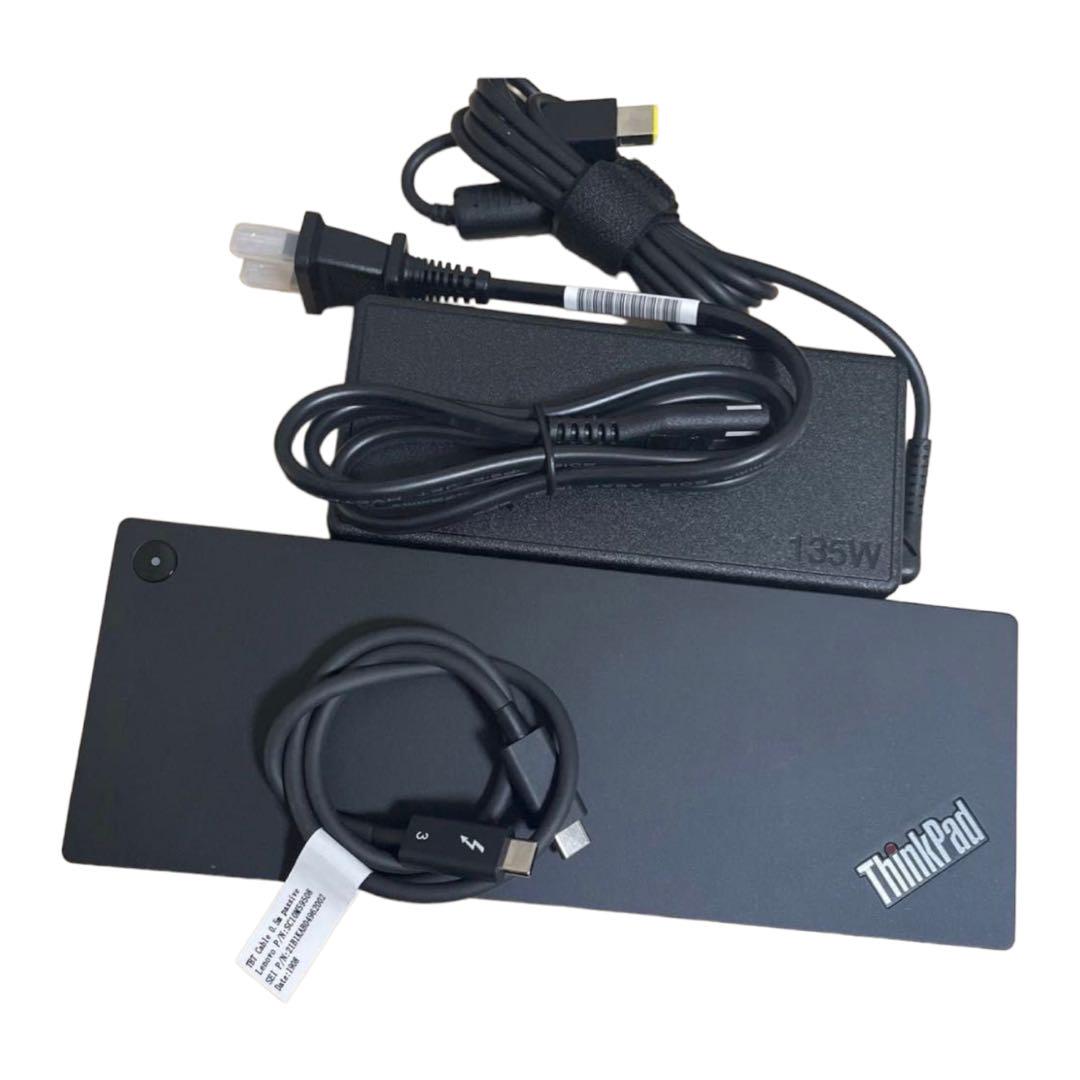 ThinkPad Thunderbolt ドッキングステソン Gen2 Amazon.com: Lenovo ThinkPad Thunderbolt 3 Dock Gen 2 135W