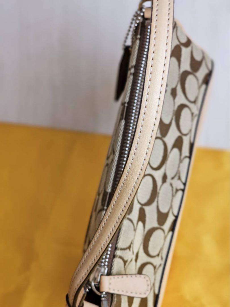 COACH コーチ　アクセサリーポーチ シグネチャー ショルダー 6094