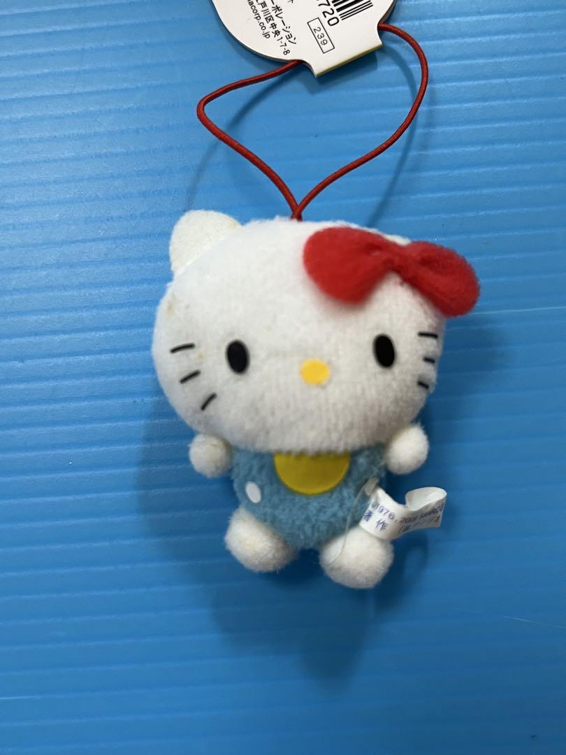 2009年 キティ ちびちび マスコット ぬいぐるみ 平成レトロ ハローキティ ちびちびマスコット 2種4体セット キティ 希少激