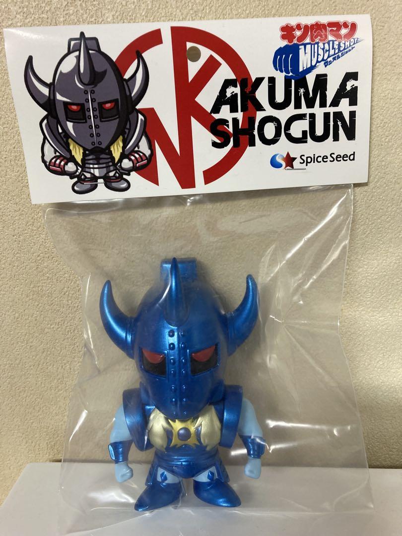 未開封SpiceSeed キン肉マン マッスルショット 悪魔将軍 ブルー マッスルショット 悪魔将軍 青系色 スパイスシード キン肉マン