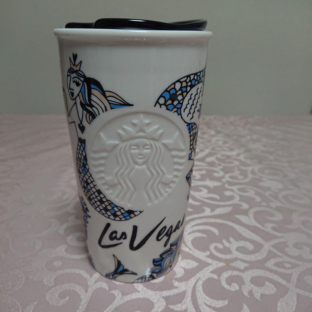 Starbucks Coffee - スターバックス ラスベガス限定 陶器タンブラー Starbucks Coffee - スターバックス ラスベガス限定 陶器