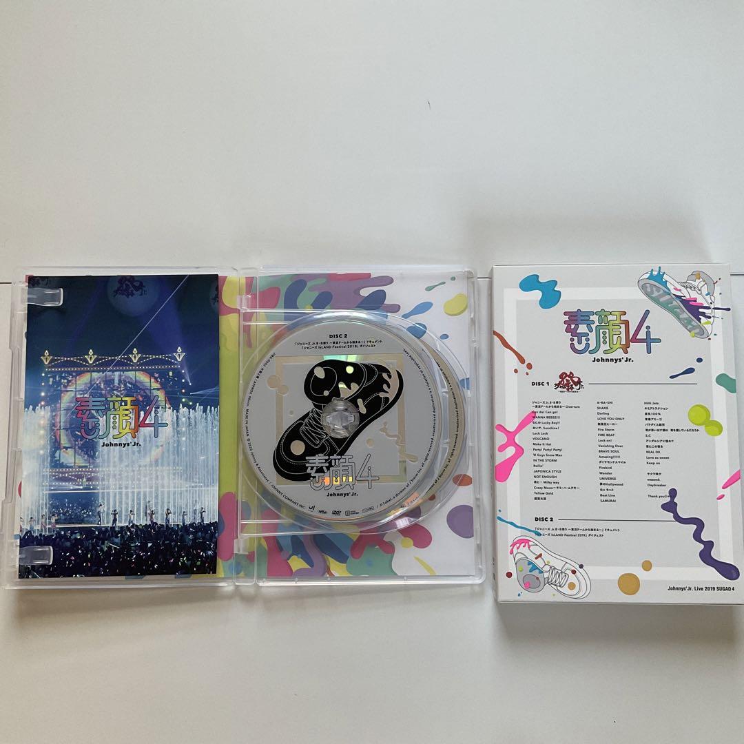 素顔4 ジャニーズJr 盤 ポストカード付き 新品未開封 DVD 国内