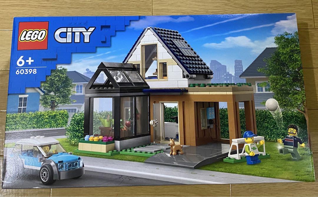 LEGO 60398 モダンハウスと電気自動車