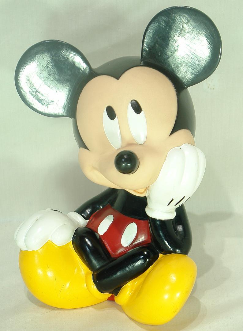 ディズニーミッキーコインバンクフィギュア