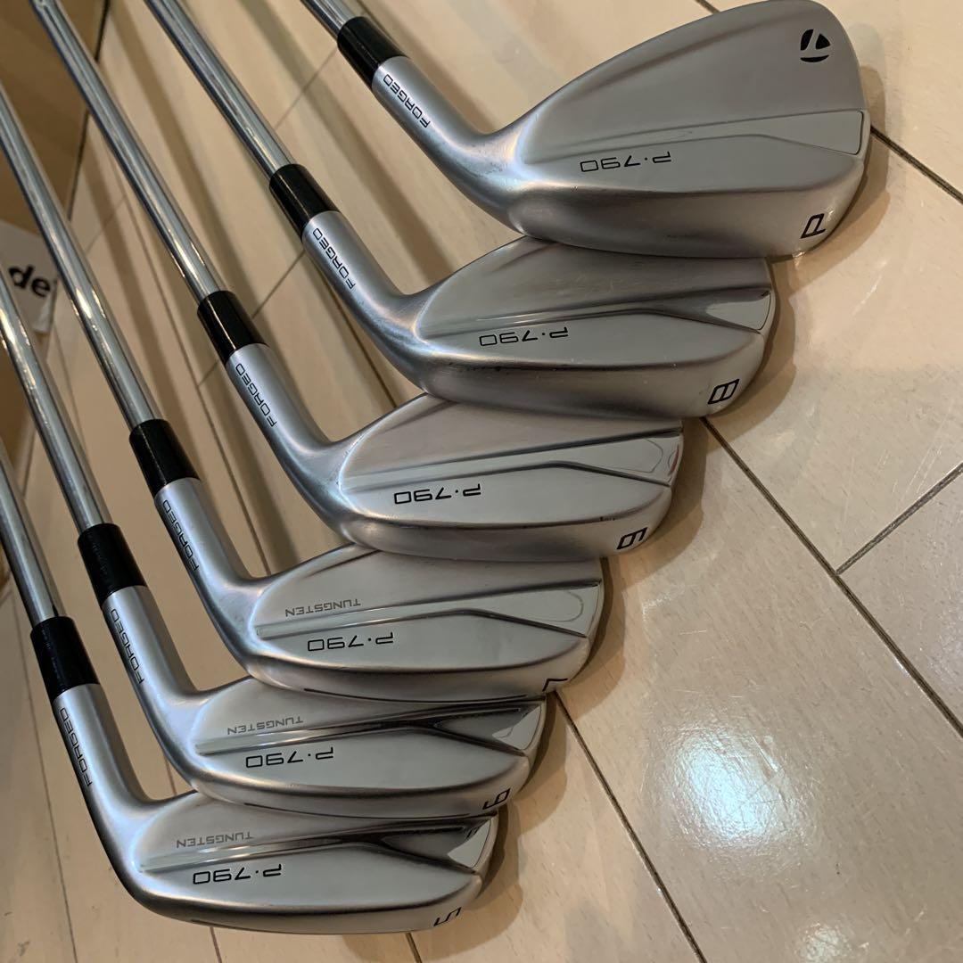 2021 P790　6本　5～PW モーダス105　R　メーカーカスタム品 TaylorMade テーラーメイド P790 アイアンセット5本組(#6-PW