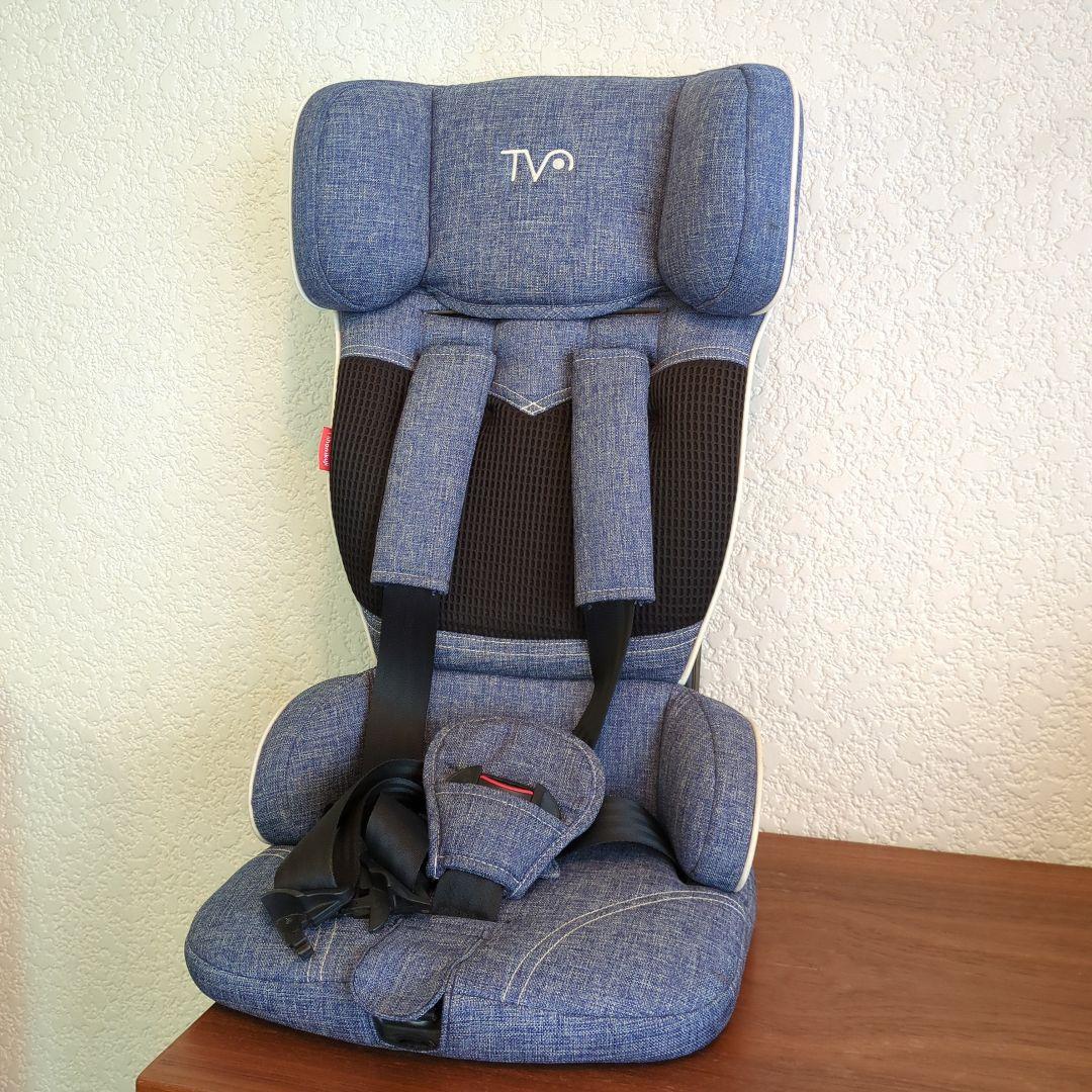 【中古良品】 日本育児 チャイルドシート トラベルベストEC+ プラス デニム