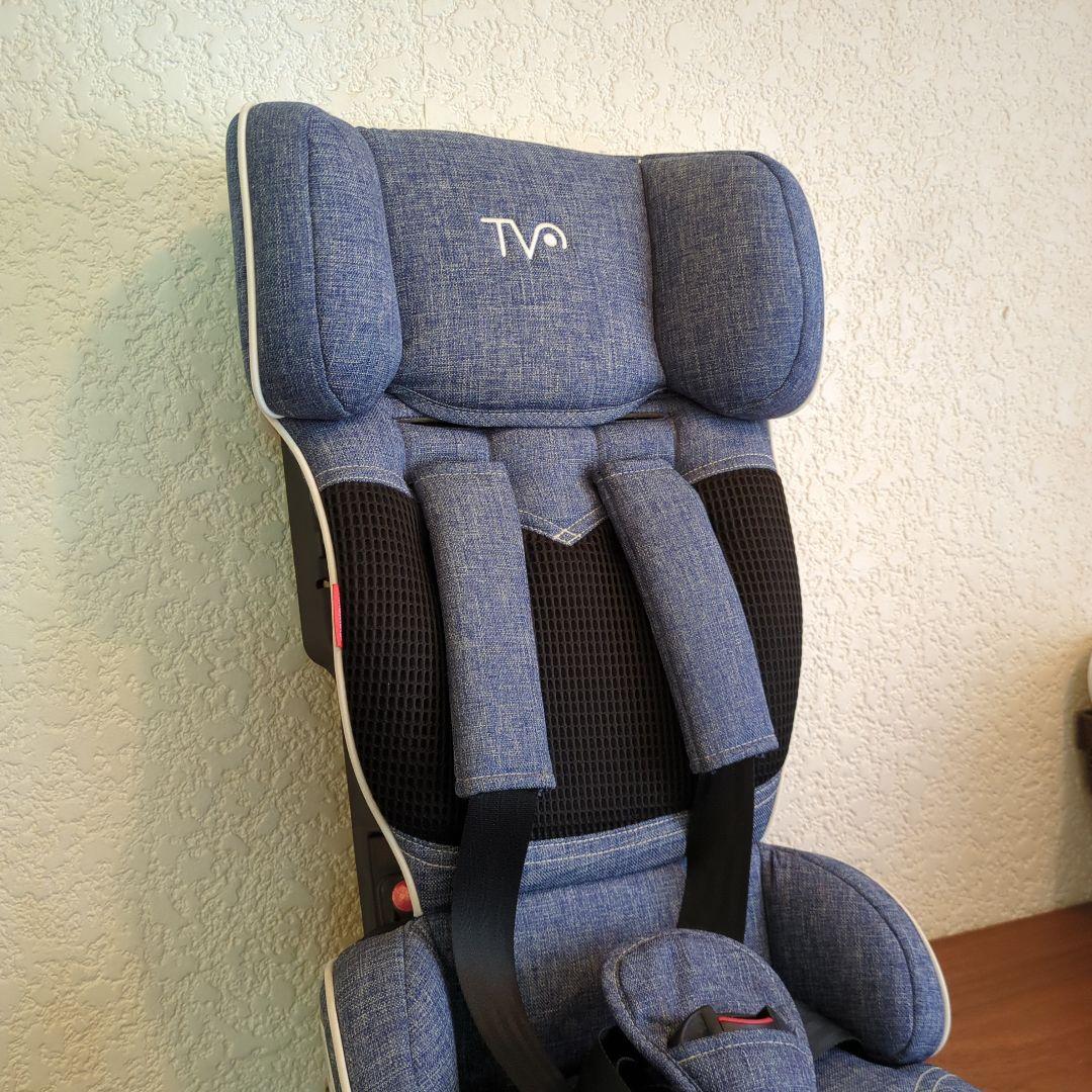 【中古良品】 日本育児 チャイルドシート トラベルベストEC+ プラス デニム