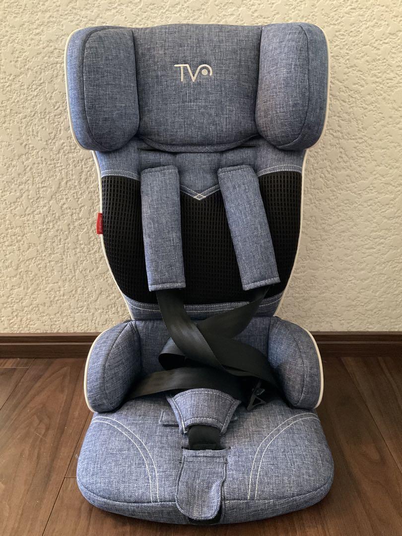【中古良品】 日本育児 チャイルドシート トラベルベストEC+ プラス デニム