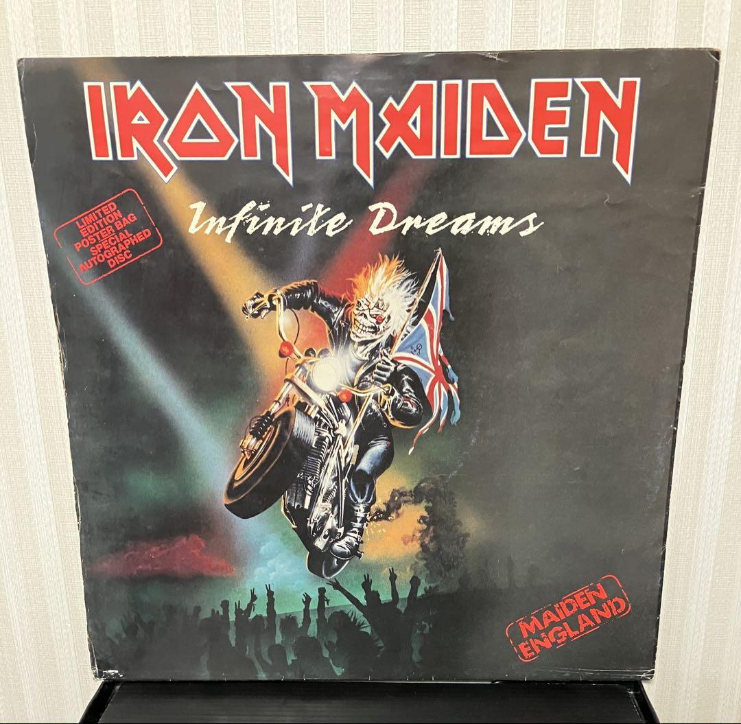 IRON MAIDEN インフィニット ドリーム 12'限定オートグラフ