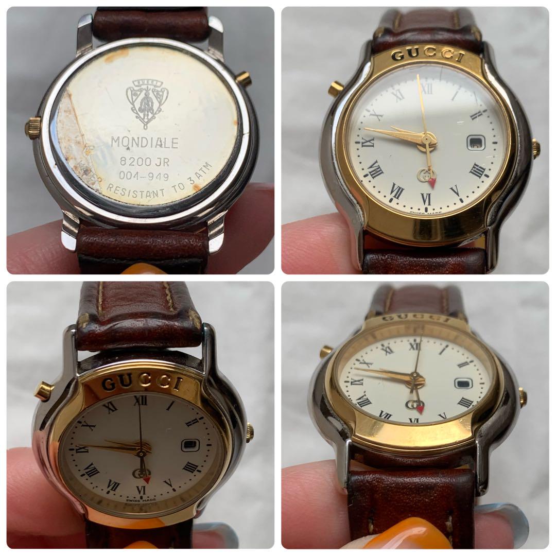 【稼働品】GUCCI■8200JR ユニセックス　腕時計23