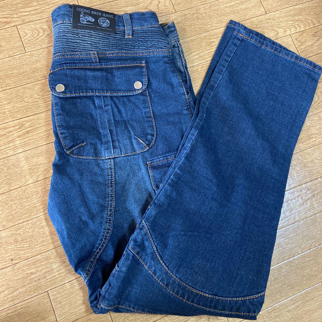 3MOTO ライダーパンツ バイクデニムkaedear EsCBr-m32508174933 JEANS バイクパンツ 即納新作