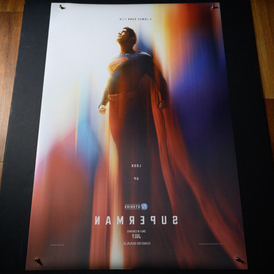 【映画館用両面ポスター】スーパーマン /Superman 2025 DCU第1作