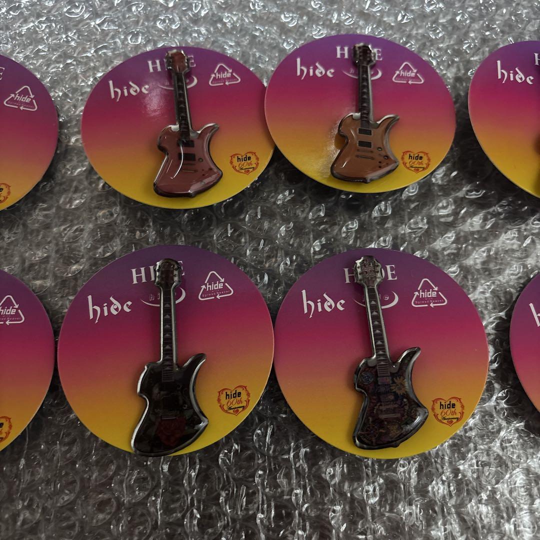 hide 60th ピンズカプセル　part.2ギターコレクション　コンプリート