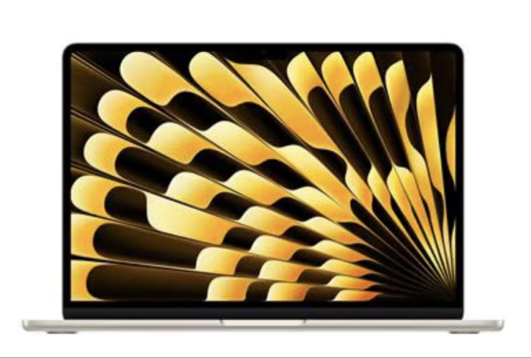 Apple 13インチ MacBook Air スターライト