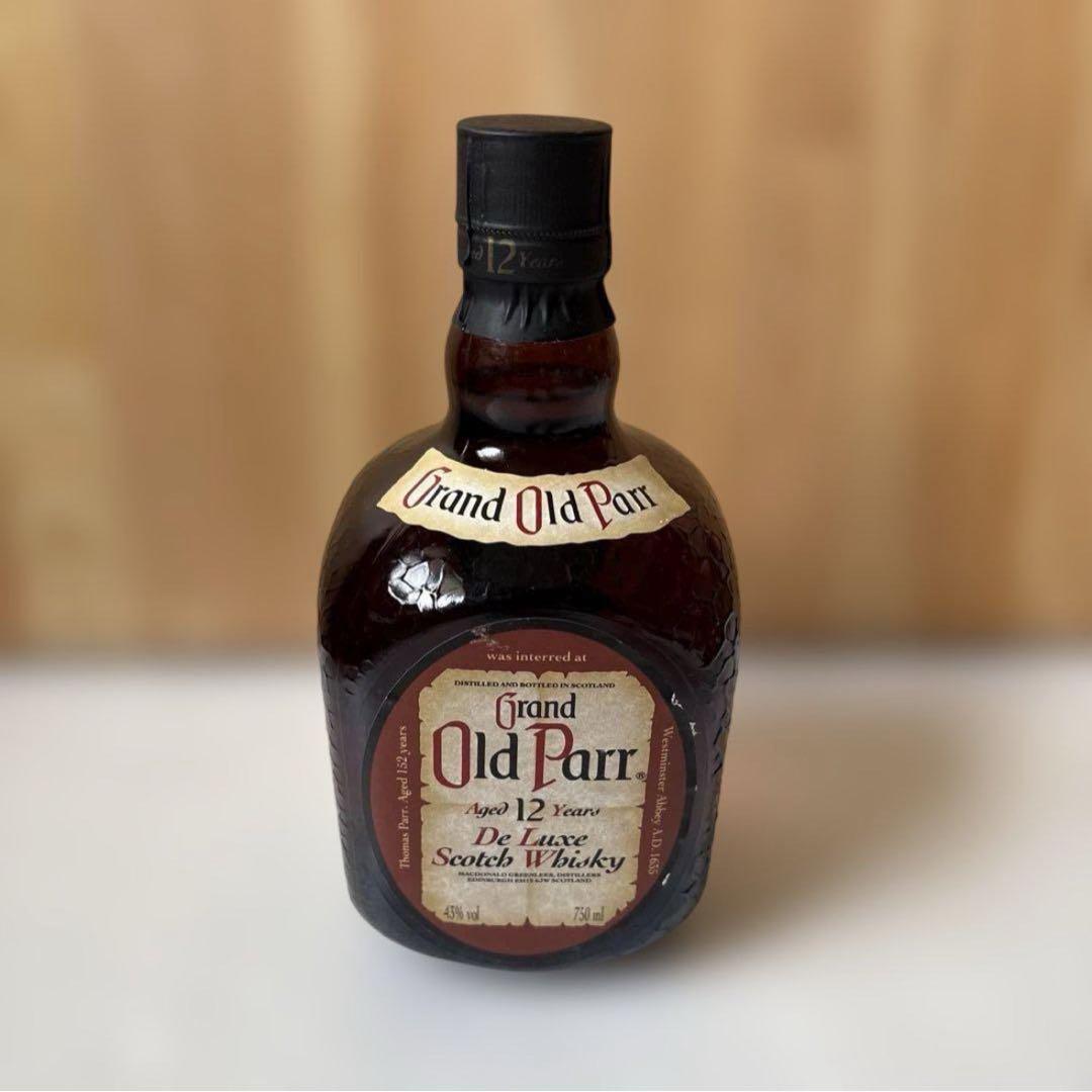 古酒ウイスキー 古酒］未開封 Grand Old Parr スコッチウイスキー 750ml - メルカリ